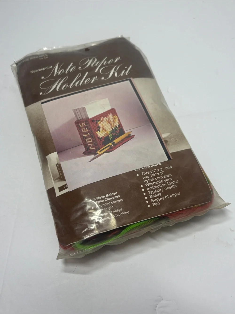 The Idea Mill needlepoint kit